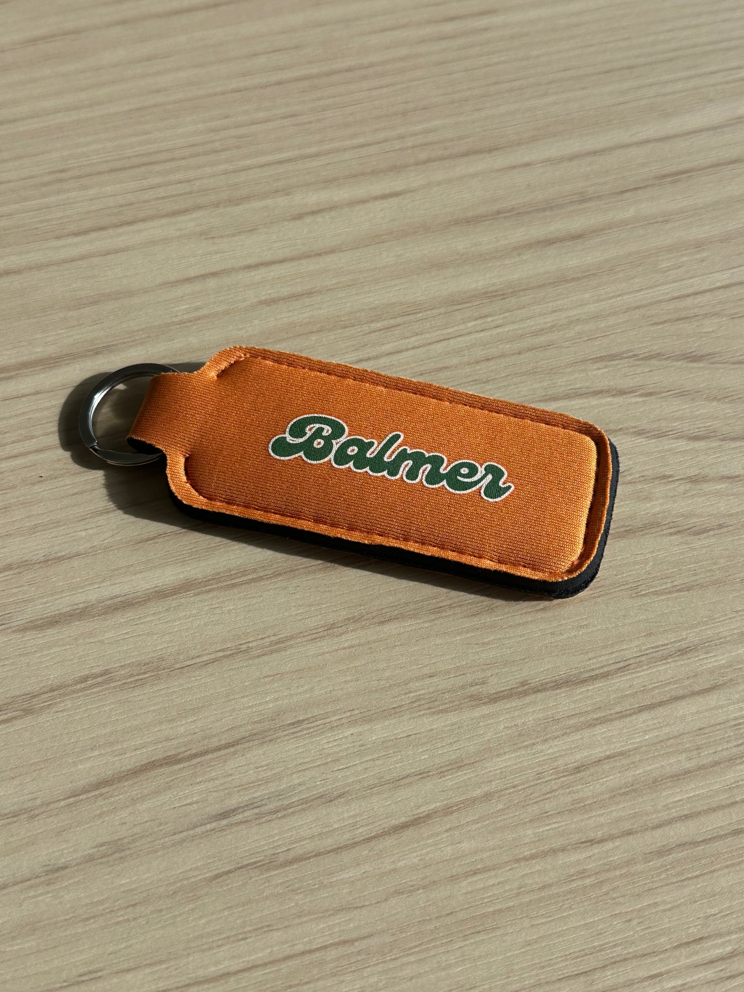 Logo Lip Balm Holder Keychain