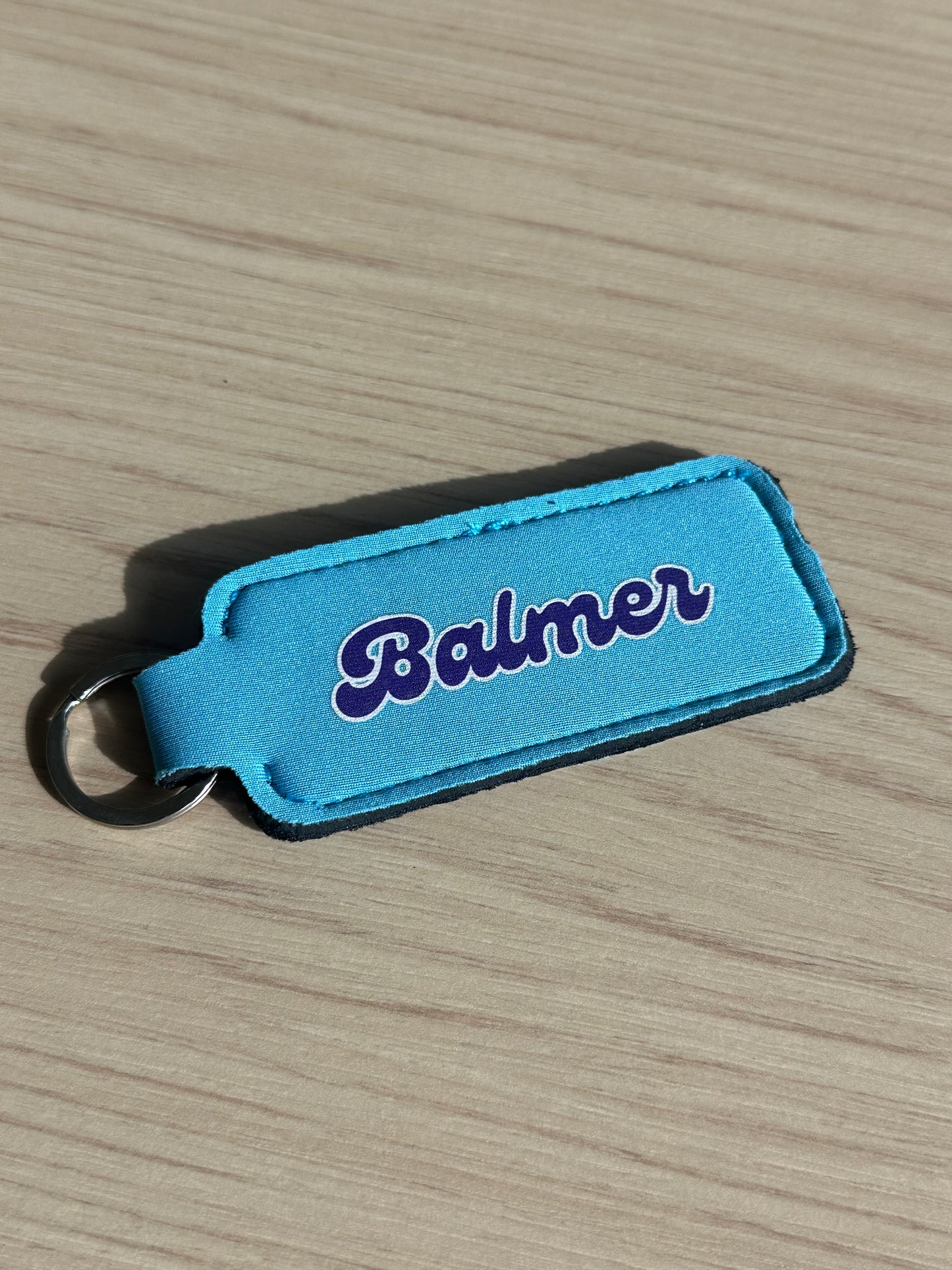 Logo Lip Balm Holder Keychain