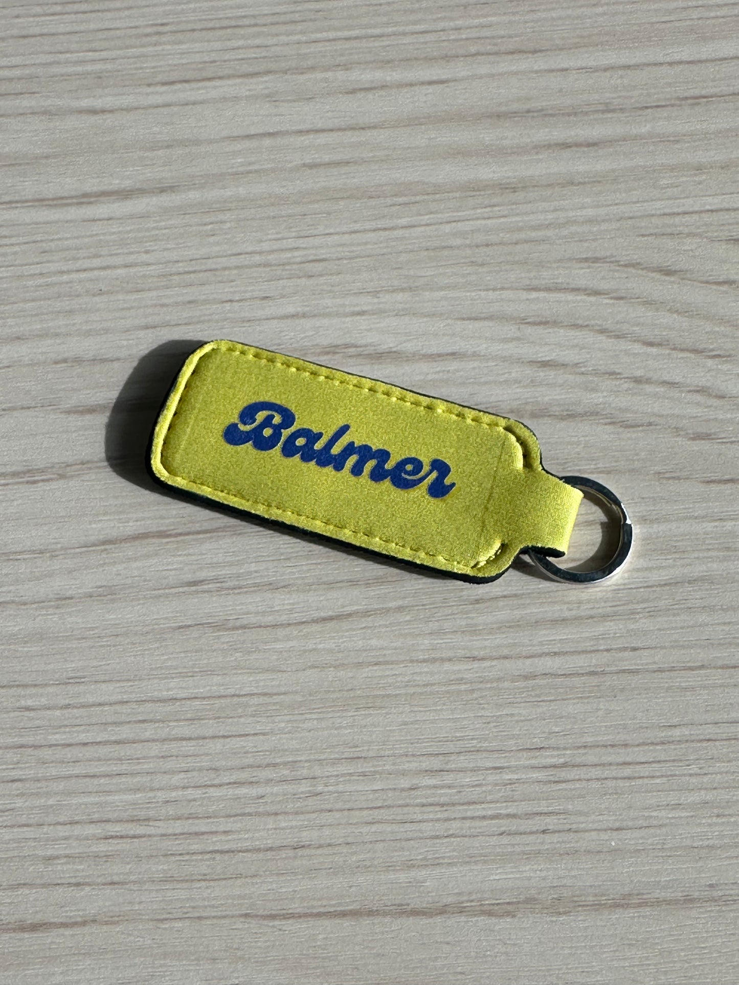 Logo Lip Balm Holder Keychain