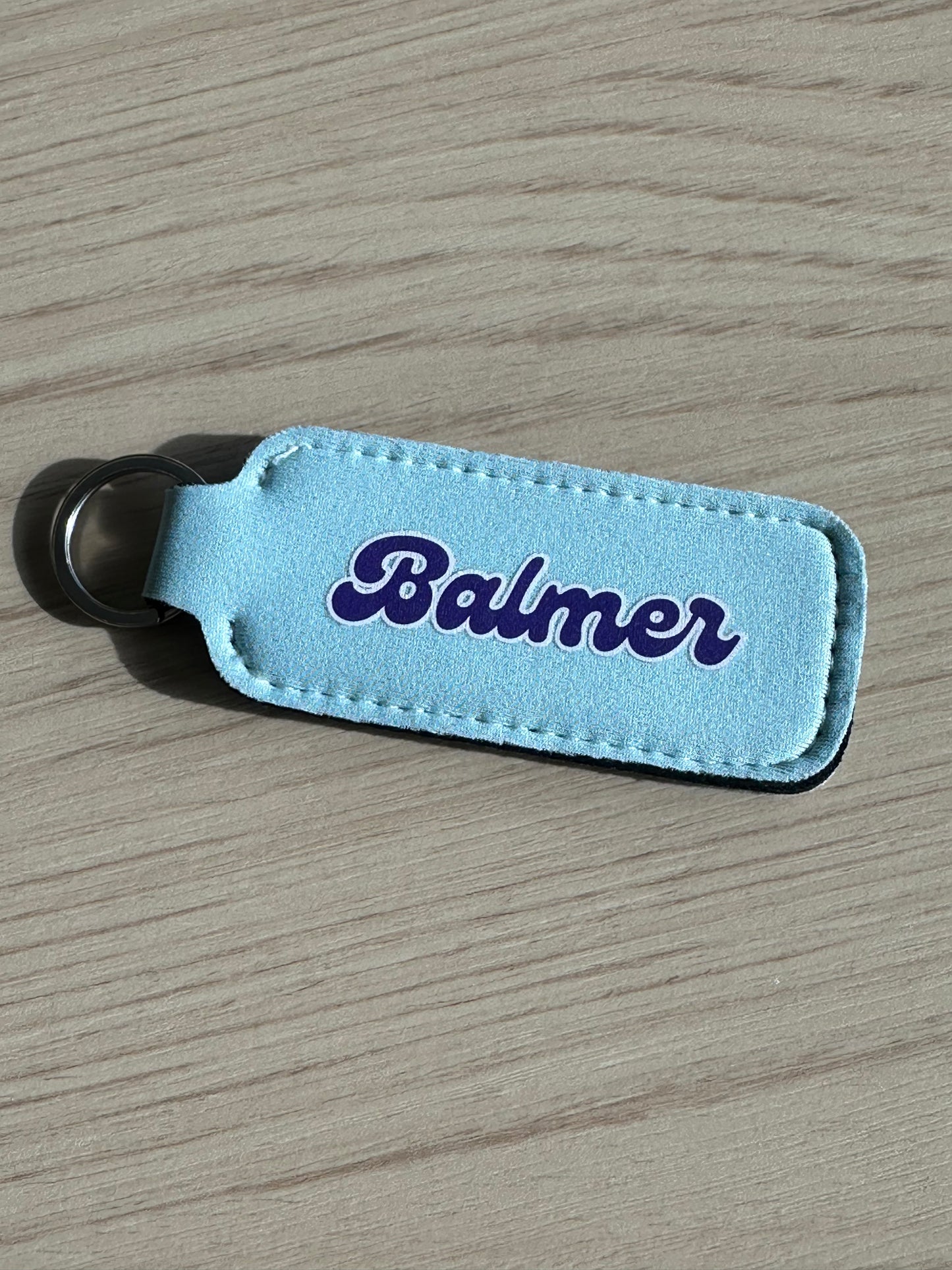 Logo Lip Balm Holder Keychain