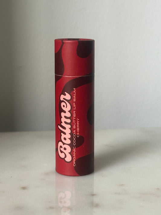 Cherry Lip Balm - Balmer Cacao Butter Lip Balm
