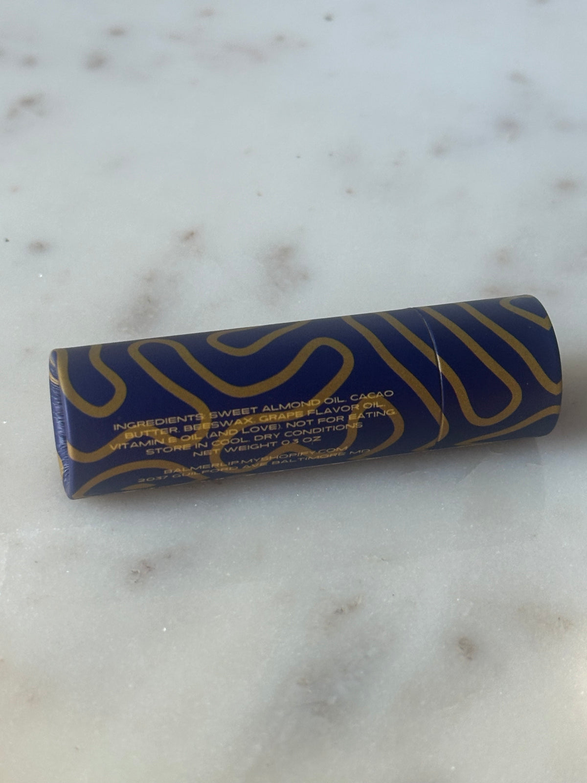 Game Day Grape Lip Balm - Balmer Cacao Butter Lip Balm