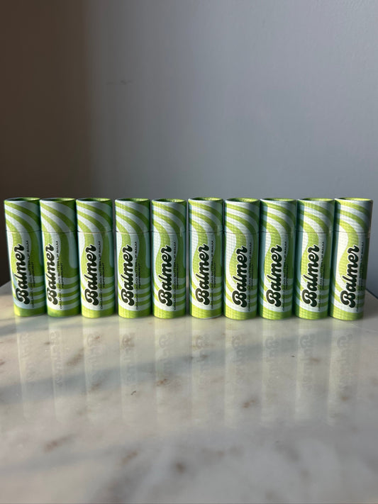 10 pc Peppermint Lip Balm | Refreshing Lip Care | Balmerlip