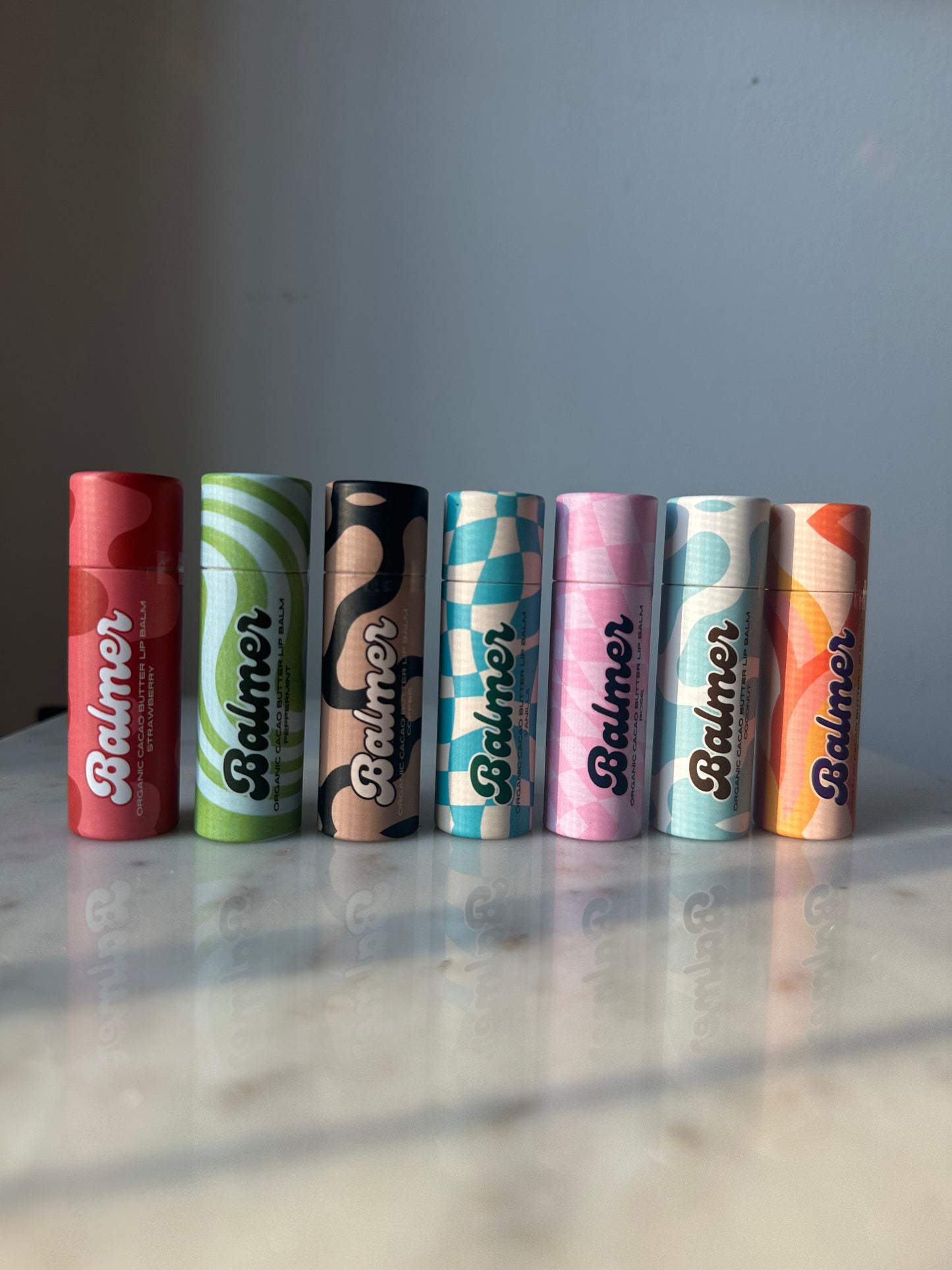  Balmer Cacao Butter Lip Balm Sampler  | Balmerlip​