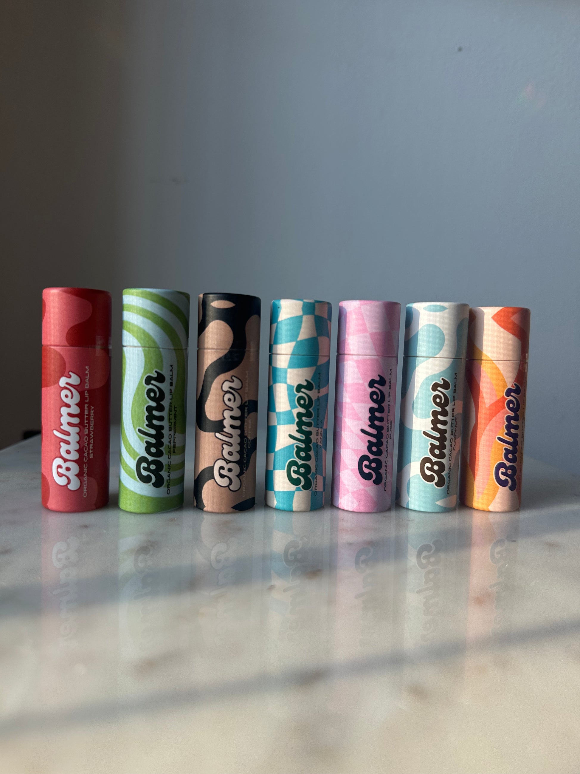  Balmer Cacao Butter Lip Balm Sampler  | Balmerlip​